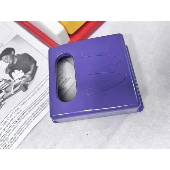 Vintage McDonald's Happy Meal Magic Pie Maker In Box 1993 Almost Complete - Picture 2 of 16